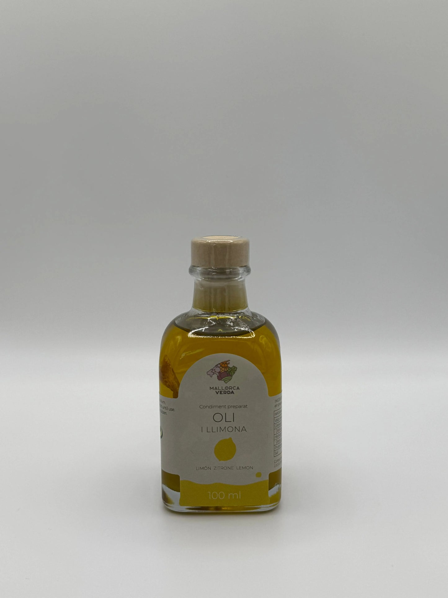 Mallorca Verda Olivenöl Virgen Extra mit mallorquinischer Zitrone 100 ml